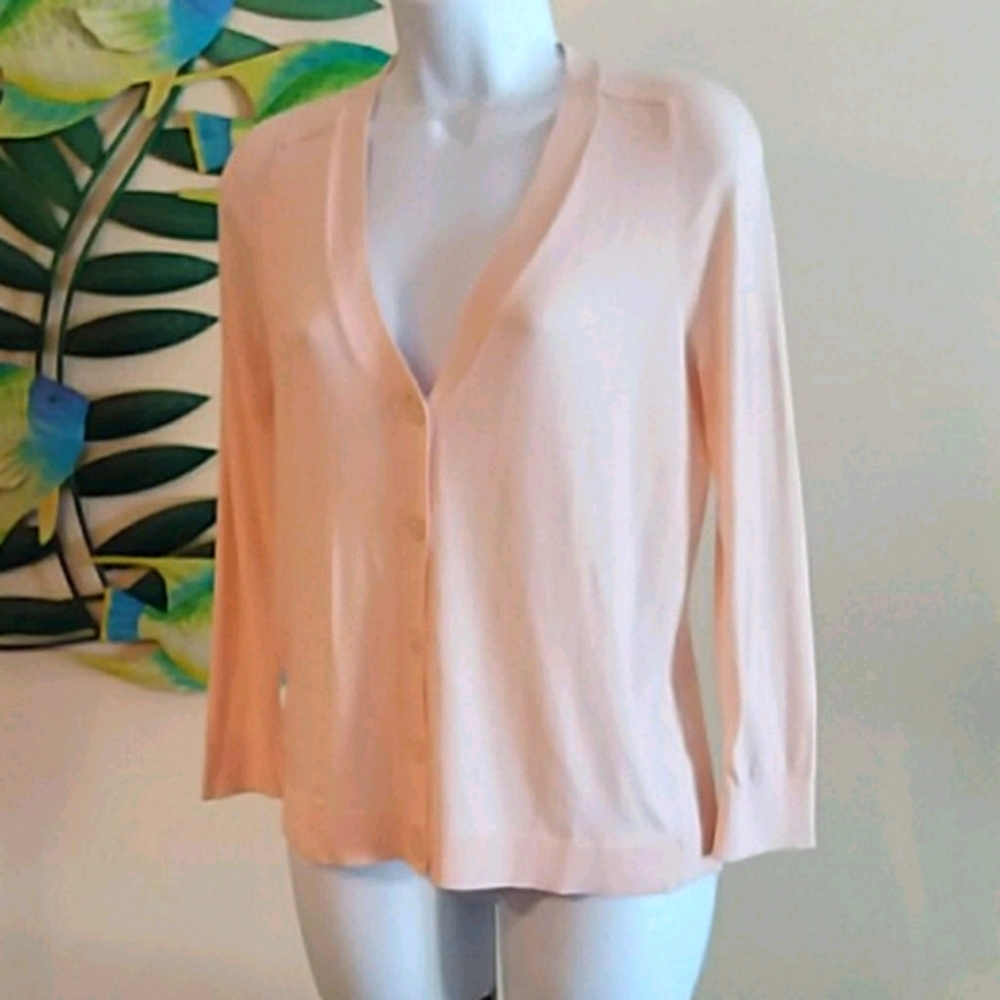 NWT LOFT Button Down Sweater Size S